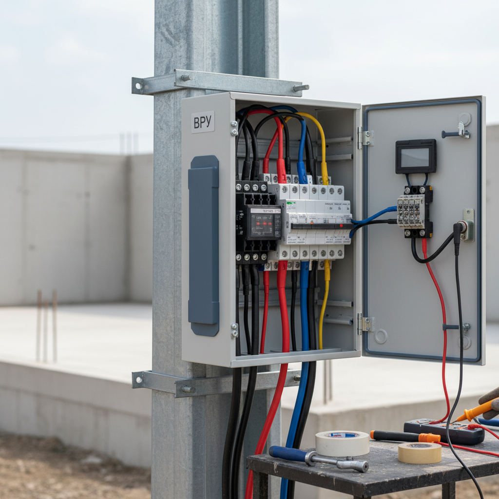 Электроснабжение — установка ВРУ